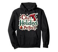 Manualidades navideñas Maestros de Craft The Holidays Sudadera con Capucha