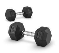 Manubri esagonali Pesos Gimnasio De 5 A 15KG Pesos Profesionales Goma Gimnasio
