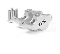 Manubrio Clip Pilar Elevador De Manillar para Motocicleta para F900GS Adventure 2024-2025, Adaptador De Altura Y Soporte De Compensación. Conector Altura(Plata 3)
