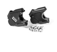Manubrio Clip Pilar Elevador De Manillar para Motocicleta para R1200GS 2004-2007 R1200 GS Adventure 2005-2007. Extensión De Ajuste. Soporte De Altura. Conector Altura(Negro 2)