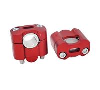 Manubrio Clip Pilar Elevador De Manillar para Motocicleta para Yamaha YZ125, YZ250, YZ250F Y YZ450F. Kit De Elevación De Altura con Clip para Elevador De Manillar. Conector Altura(Rojo)