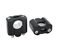 Manubrio Clip Pilar Elevador De Manillar para Motocicleta para Yamaha YZ125, YZ250, YZ250F Y YZ450F. Kit De Elevación De Altura con Clip para Elevador De Manillar. Conector Altura(Negro)