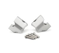 Manubrio Para MULTISTRADA V4 Para Multistrada Para motocicleta CNC Aluminio Plata Manillar Riser Bar Mount Handle Clamp Mounting