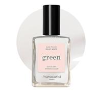 MANUCURIST • Green Esmalte de Uñas Blanco Lechoso • Esmalte Clásico 9-Free • Esmalte Vegano y de Origen Biológico (83%) • Manicura Profesional • 15 ml (MILKY WHITE)