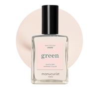 Manucurist - Green Esmalte de Uñas Crème Blanco Roto - Pintauñas Blanco - Clásico 9-Free - Esmalte sin Toxicos - Vegano y Orgánico (83%) - Manicura Profesional - 15 ml