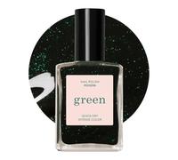 Manucurist - Green Esmalte de Uñas Poison - Pintauñas con Purpurina Verde - Clásico 9-Free - Esmalte sin Toxicos - Vegano y Orgánico (83%) - Manicura Profesional - 15 ml