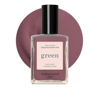 Manucurist - Green Esmalte de Uñas Rose Mountbatten Rosa Topo - Pintauñas Rosa - Clásico 9-Free - Esmalte sin Toxicos - Vegano y Orgánico (83%) - Manicura Profesional - 15 ml