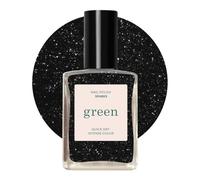 Manucurist - Green Esmalte de Uñas Sparks Negro Purpurina - Pintauñas Purpurina - Clásico 9-Free - Esmalte sin Toxicos - Vegano y Orgánico (83%) - Manicura Profesional - 15 ml