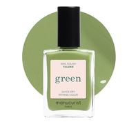 Manucurist Green Esmalte de Uñas Tuileries - Pintauñas Verde | Esmalte de Uñas Secado Rapido - 9-Free sin Toxicos - Larga Duración - Sin Lámpara - 15 ml