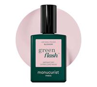 Manucurist Green Flash Pintauñas Semipermanentes Blossom - Gel Uñas Rosa Palido - Esmaltes Semipermanentes Para Uñas 12-free, de origen orgánico (84%) - Fabricado en Francia - 15 ml