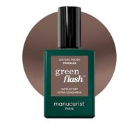 Manucurist Green Flash Pintauñas Semipermanentes Freckles - Gel Uñas Marrón - Esmaltes Semipermanentes Para Uñas 12-free, de origen orgánico (84%) - Fabricado en Francia - 15 ml