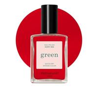 Manucurist Green Flash Pintauñas Semipermanentes Poppy Red - Gel Uñas Rojo - Esmaltes Semipermanentes Para Uñas 12-free, de origen orgánico (84%) - Fabricado en Francia - 15 ml