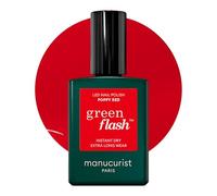 Manucurist Green Flash™ Pintauñas Semipermanentes Rojo Poppy Red