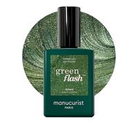 Manucurist Green Flash™ Pintauñas Semipermanentes Verde Nacarado Groove