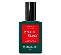 Manucurist Green Flash Esmalte Uñas Poppy Red 15ml