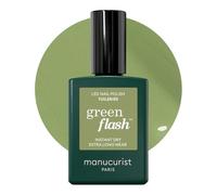 Manucurist Green Flash Tuileries - Esmalte de uñas en gel - Esmalte de uñas 12-free, de origen orgánico (84%) - Fabricado en Francia - 15 ml