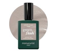 Manucurist Green Flash Tweed - Esmalte de uñas en gel - Esmalte de uñas 12-free, de origen orgánico (84%) - Fabricado en Francia - 15 ml