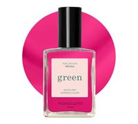 Manucurist Green Pintauñas Pétula Rosa Intenso | Esmalte de Uñas Secado Rapido - 9-Free sin Toxicos - Larga Duración - Sin Lámpara - 15 ml