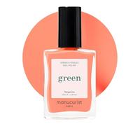 Manucurist - Green Smalto Unghie Tangerine - Arancione Neon Chiaro - Smalti per Unghie classico 9-Free - Vegano e di Origine Biologica (80%) - Manicure Professionale - 15ml - Nail Polish