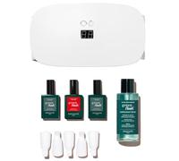 Manucurist Kit de Pintauñas Semipermanentes Essentials Green Flash™ Poppy Red