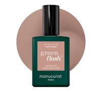 Manucurist Pintauñas Semipermanente Green Flash™ Dove Beige | Esmaltes Semipermanentes para Uñas - Fórmula Fortificante - Larga Duración - Eliminación sin acetona sin pulir