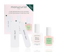 Manucurist Rutina Reparadora - Endurecedor de Uñas Frágiles y Dañadas | Cuidado SOS de 2 semanas con Base S.O.S. y Mascarilla para reparar, fortalecer e hidratar las uñas dañadas.