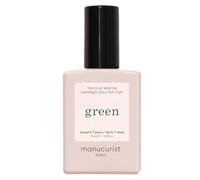 Manucurist Top Coat Pintauñas con Purpurina Dorada Green™ | Esmalte de Uñas Efecto Gel sin Lámpara - Brillo y Duración hasta 7 días - 79,5% de Origen Natural