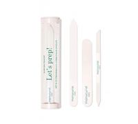 Manucurist Trio Coutellerie - Estuche exclusivo con lima de vidrio, Pulidor y Empujador de Cutículas - Accesorios para el cuidado de las uñas - Nail Care - Regalo Mujer
