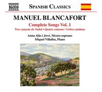 Manuel Blancafo Manuel Blancafort: Complete Songs - Volum (CD) (Importación USA)