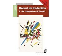 Manuel de traduction: Tome 2, Version espagnole moderne