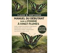 MANUEL DU DÉBUTANT SUR LE POMME À VINGT PLUMES: Guide complet du papillon à vingt plumes : identification, structure des ailes, alimentation, habitat, comportement, reproduction et plus encore