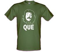MANUEL FAWLTY Che Guevara revolucionaria de aliviar Gildan Torres con diseño de estampado de construcción de algodón tamaño pequeño T-camiseta de manga corta para todos los tamaños - XXL
