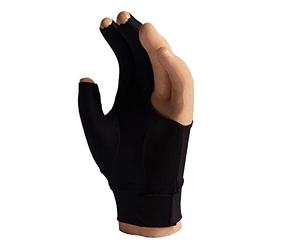 Manuel Gil IBS Pro - Guantes de Billar, Color Negro