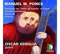 Manuel Maria Po Manuel M. Ponce: Variations Sur, 'Folias (CD) (Importación USA)