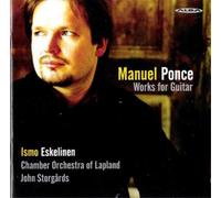 Manuel Ponce Manuel Ponce: Works for Guitar (CD) Album (Importación USA)