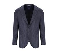 Manuel Ritz- Americana Azul a Rayas de Lana- Jackets- Hombre- Azul- L- Americana Azul a Rayas de Lana