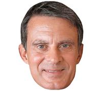 Manuel Valls (Smile) Big Head. Máscara más grande que la vida.