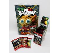 manuelkant Álbum archivador + caja caja 24 sobres sellados para la colección Skifidol Italian Brainrot TCG Juego cartas coleccionables