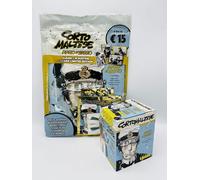 manuelkant Álbum Starter Pack + Caja Box 50 sobres para la colección de cromos de Corto Maltese - Diario de viaje Sticker y Trading Card