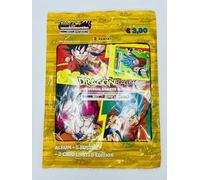 manuelkant Pack de iniciación sellado + 5 sobres + LIMITED para la colección de Dragon Ball Universal Sticker Collection