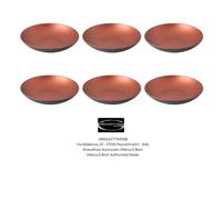 Manufacture Rock Glow - Villeroy & Boch - 6 Plato De Sopa/Copa Plana Ø Cm 23,5