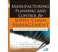 Manufacturing planning and control for supply chain management (Economia e discipline aziendali)