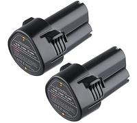 MANUFER Paquete de 2 baterías de repuesto para Makita BL1013 BL1014 194550-6 194551-4 DF030D DF330D TD090D para batería Makita