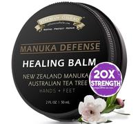 MANUKA DEFENSE - Bálsamo curativo con aceite de árbol de té de Nueva Zelanda y Manuka australiano, humectación intensiva que calma y suaviza las irritaciones de la piel como eccema, erupciones