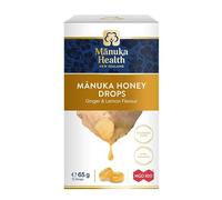 Manuka Health - Caramelos de Miel de Manuka MGO™ 400+ con Vitamina C, Sabor a Jengibre y Limón (65 g)