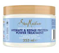 SheaMoisture con Miel de Manuka y Yogur Tratamiento Intensivo de Proteína Hidratación y Reparación, para cabello extremadamente seco y quebradizo 355 ml