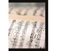 Manuscript Music Staff Notebook: Paperback sheet music paper for the composer, student, teacher, musician | 14 staffs per page | 140 pages