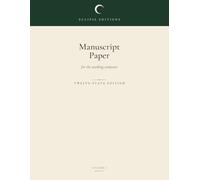 Manuscript Paper: For the Working Composer - Twelve-Stave Edition (Eclipse Editions)