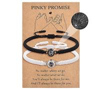 MANVEN Pulsera Para Parejas Regalos Pareja Pulseras de Proyección “Te quiero” en 100 Idiomas Regalos para Aniversario de Pareja Regalo Para Novio Novia Mujer Hombre Cumpleaños San Valentín