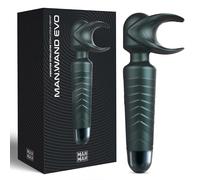 Manwan Man.Wand EVO - Estimulador Masturbador 2 en 1, Juguete Sexual para Hombres y Mujeres, Masturbador Masculino, Estimulador Clítoris con Función Crescendo, Vibraciones (Pine Grey)